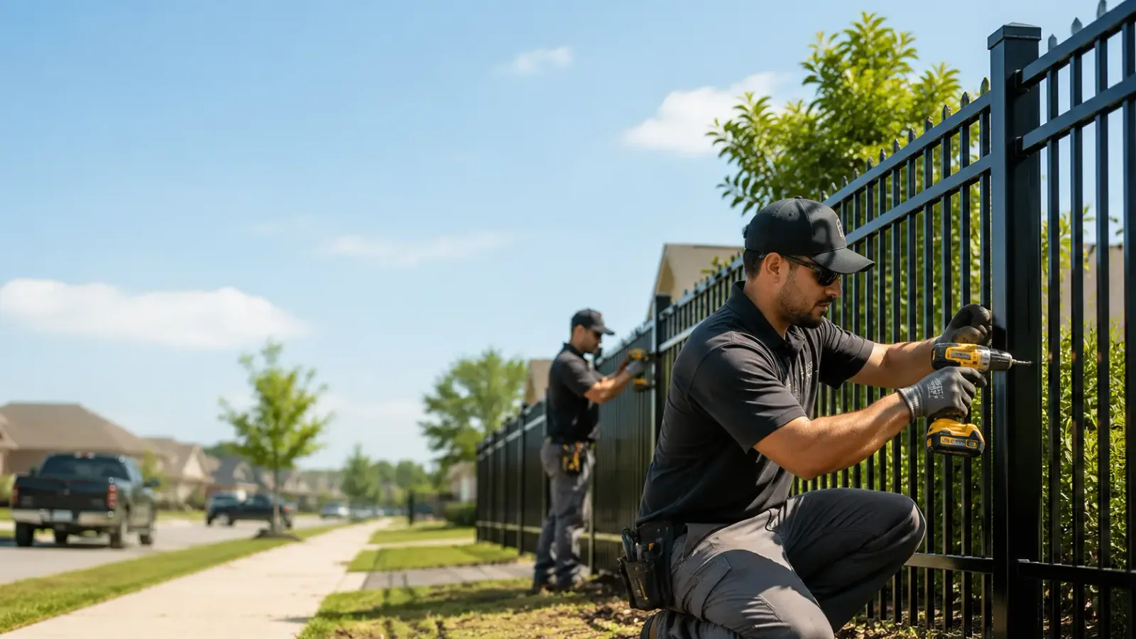 Metal Fence Installation in Port Bolivar, TX